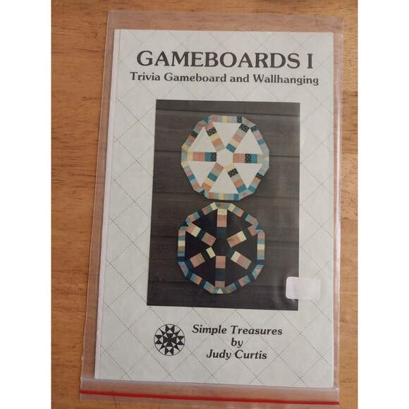 Gameboards 1 Pattern SImple Treasures by Judy Curtis - Picture 1 of 1